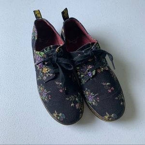 Doc Martens Floral Aldgate Shoes